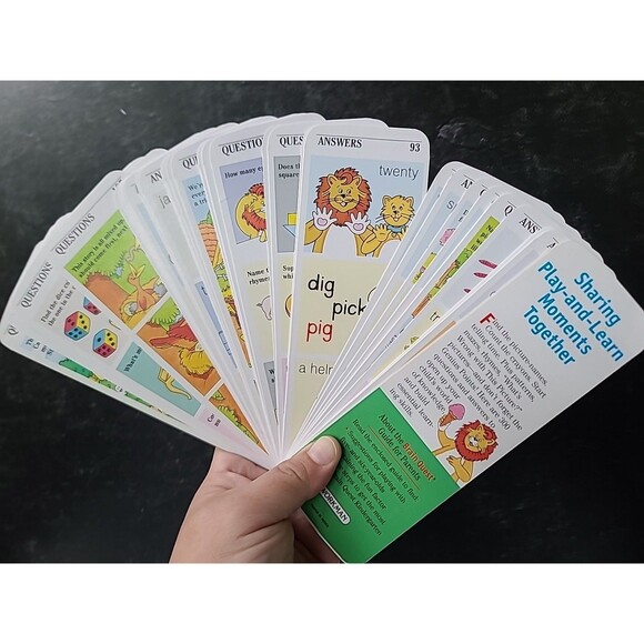 Brain Quest Ages 5-6 Kindergarten Set of Cards 300 Questions Answers 3rd Edition - Picture 3 of 10